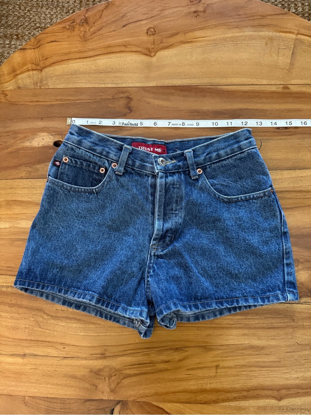 Blue Denim Women's Shorts